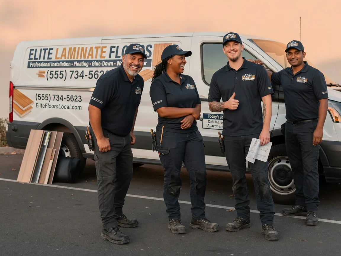 Laminate flooring installation company in Church View, VA